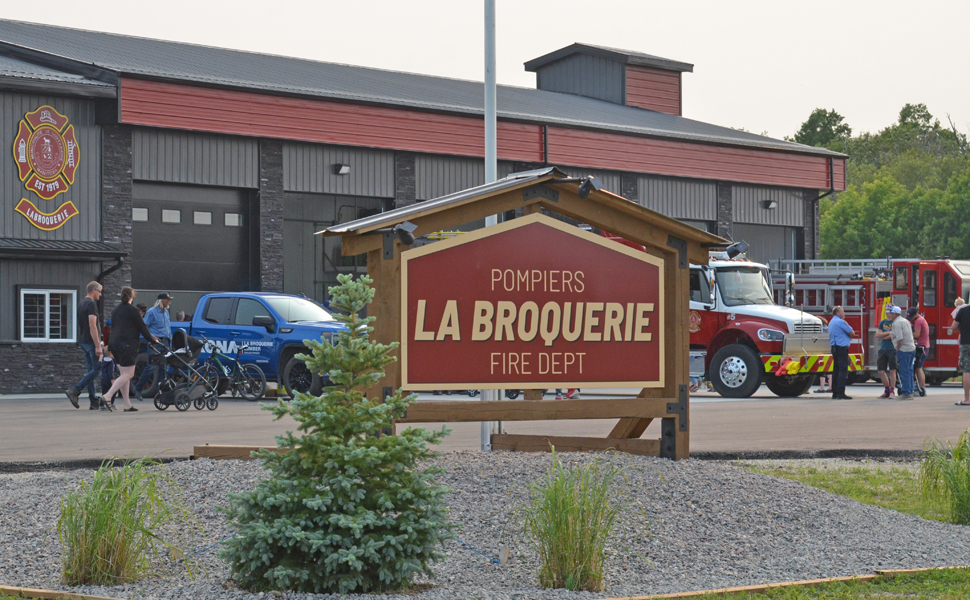 New fire hall in La Broquerie is a